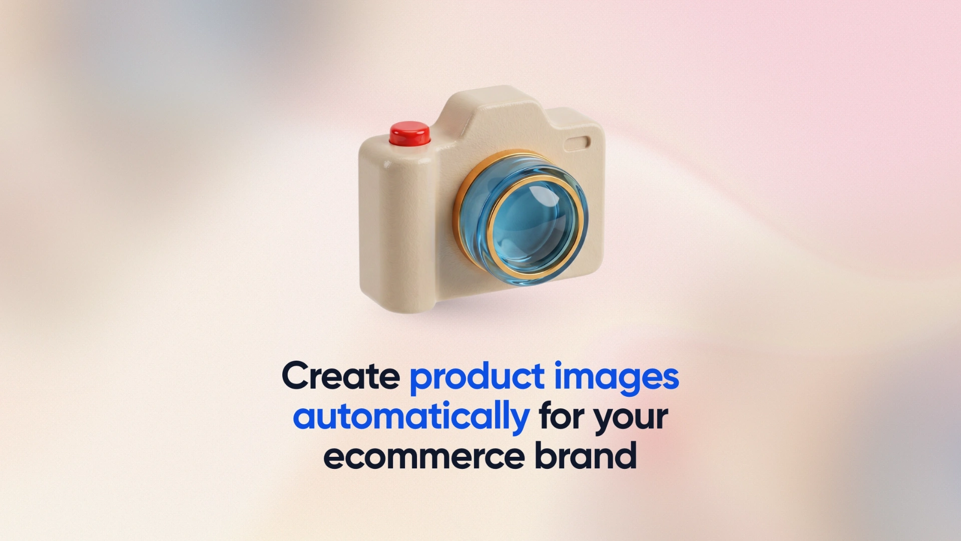 Create Product Images Automatically for Your E-commerce Brand