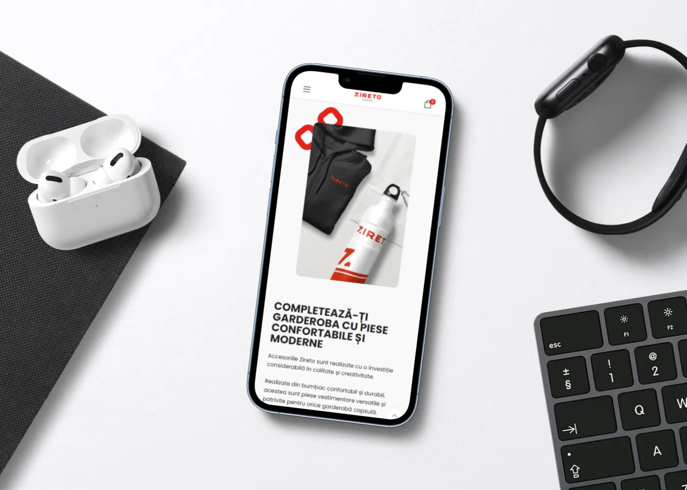 Zireto Caffe — Conversion-first e-commerce store & brand
